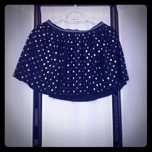 Justice pleated skirt